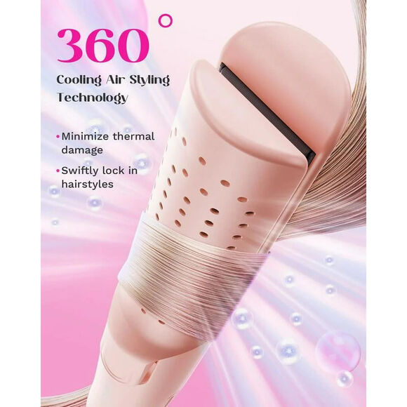 Wavytalk Airflow Style Curling Iron A499 Purple - Picture 3 of 5